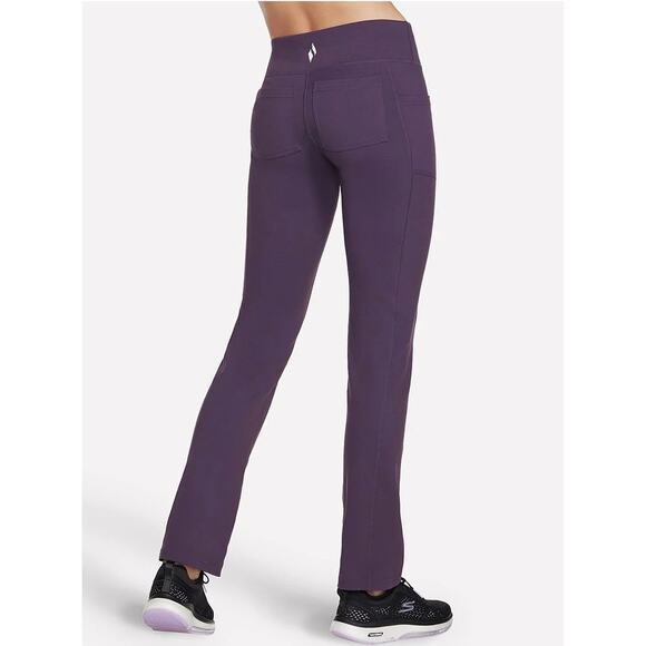 Womens Skechers GOWALK wide legged pants| size Small/ purple - Picture 10 of 11